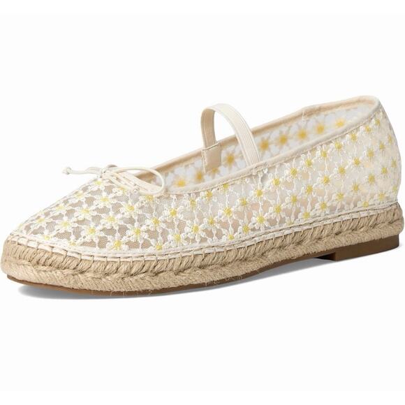 Madden Girl Shoes - Madden Girl July Espadrille Flats Womens Daisy Mesh Slip On Shoes